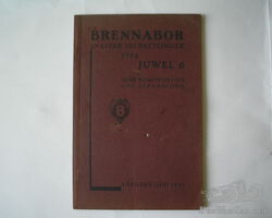 Brennabor Juwel Betriebsanleitung mit Versand !