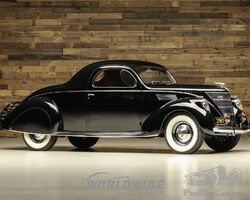 1937 Lincoln Zephyr ‘Black Beauty’ V-12 Coupe | The Auburn Auction | August 31 - September 2