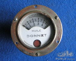 Donnet Zedel Oil Pressure Gauge
