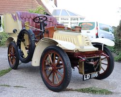 1904 De Dion Bouton VCC Dated 8HP