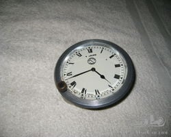 Jaeger 4 Jour Car Clock Cream Dial for Bugatti GP