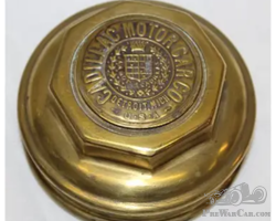 Cadillac Motor Car Co Brass Threaded Hubcap