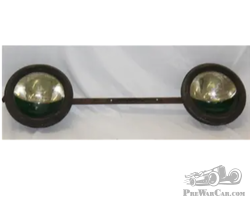 Pair of 1920's Automobile Headlights