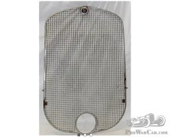 1931-1932 Cadillac V-12 Radiator Grill Stone Guard w/ Emblem Badge