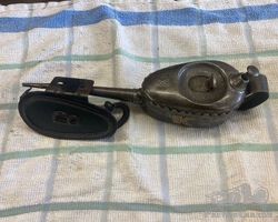Bentley Oil Can and Bracket by Kayes