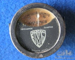 Jaeger Motorcycle Ampere Meter
