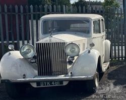 1936 Rolls Royce Phantom 3 vintage 6 passenger limousine in white | Online auction | ends Oct 3, 2023