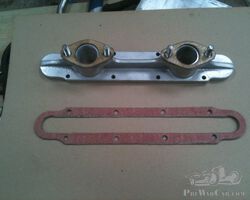 dual intake bridge for a Salmson S4E