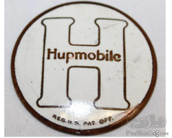 1920's Hupmobile Radiator Emblem Badge