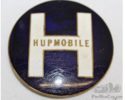 1920's Hupmobile Radiator Emblem Badge