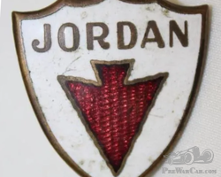 1929-1931 Jordan Motor Car Co Radiator Emblem Badge