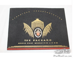 1931 Packard Motor Car Co 8-40 & 8-45 Sales Brochure Book