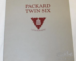 1920 Packard Motor Car Co Twin Six Sales Brochure Book