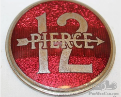 1936 Pierce-Arrow 12 Radiator Emblem Badge
