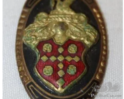 1928-1932 Packard Motor Car Co Emblem Badge