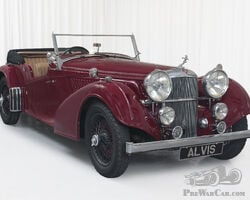 1939 4.3 Litre SB with Vanden Plas Short Chassis Style Replica body