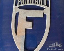 Panhard France rear badge