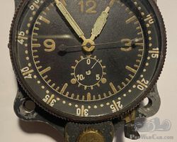 German WWII Messerschmitt clock