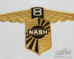 1930-1931 Nash Motor Car Co 8 Radiator Emblem Badge