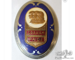 1929 Graham Paige Radiator Emblem Badge