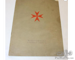 1922 Templar Motor Car Co Sales Brochure Book
