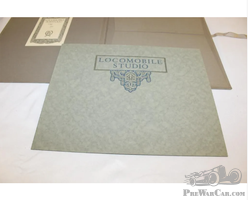 1923 Locomobile Sales Studio Book