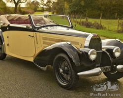 1937 Bugatti Type 57C Vanvooren Drophead Coupe