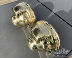 Pair Ducellier Paris carbide headlights