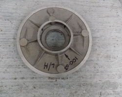 Bugatti Rear Brake Back Plate Casting for 330mm Brakes