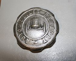 Original Brass RENAULT Radiator Cap