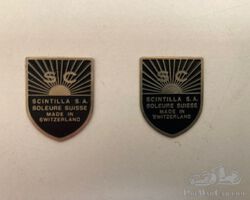 Scintilla horn logo/shield reproduction