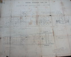Hotchkuss AM Factory Plan for Coachbuilders Authentic