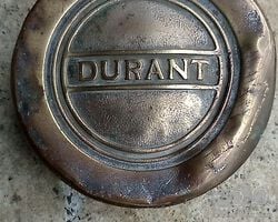 Hubcap for the 1920s Durants