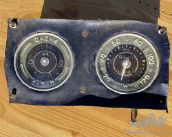 OS speedo, ammeter, oil gauge...