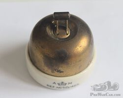 Early Air Ministry Twin Toggle Switch