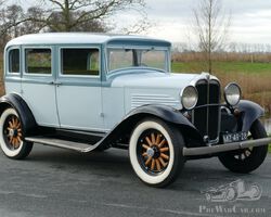 Willys Six Series 97 4 door sedan 1931