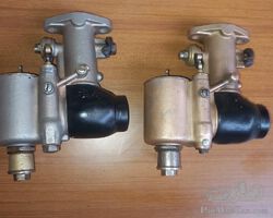 Weber 36 BSV pair bronze carburettor Bugatti Alfa Romeo RL 1750 6c grand prix Lagonda