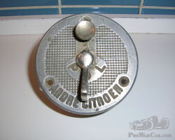 Light switch with stop button
