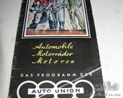 102 Auto Union Audi Horch DKW Wanderer brochure 1939