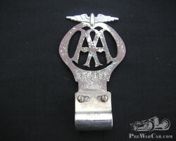 Prewar AA Badge