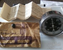 Stewart Warner Hand Operated Tachometer