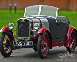 1938 Austin Seven Mulliners Style Boat tail.