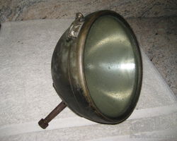 Single 8 Inch CAV Headlamp - Complete