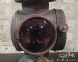 1911-1914 Brass Era Gray and Davis #115 Tail Lamp