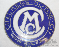 1918-1924 Chalmers Motor Car Co Radiator Emblem Badge