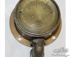 Lozier Motor Car Co Brass Oil Pressure Gauge