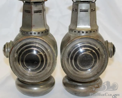 Pair of 1910's Pierce Arrow Adlake Ornate Sidelights