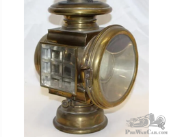 Ornate Brass Auteroche Reflex Automobile Sidelight