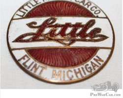 1912-1913 Little Motor Car Co Radiator Emblem Badge