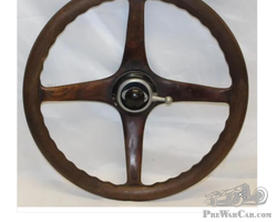 1910's-1920's Wooden Automobile Steering Wheel